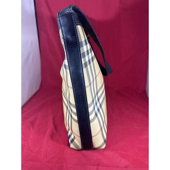 Burberry London Classic Haymarket Check Medium‎ Handbag, Italy T-02-2 - Picture 7 of 16